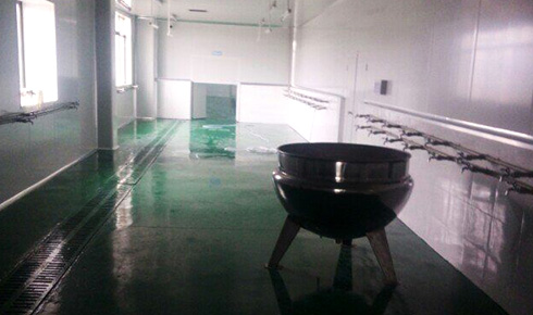 淮口項(xiàng)目廠房裝修工程案例