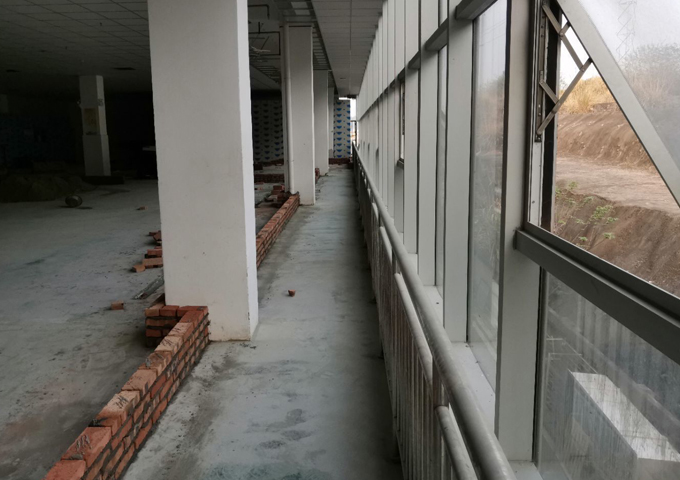 四川億友食品有限公司廠房裝修現場